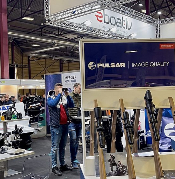 "Pulsar" stends kādā no iepriekšējām "Outdoor Riga" izstādēm. Tradicionāli tas ir viens no lielākajiem stendiem visā izstādē.