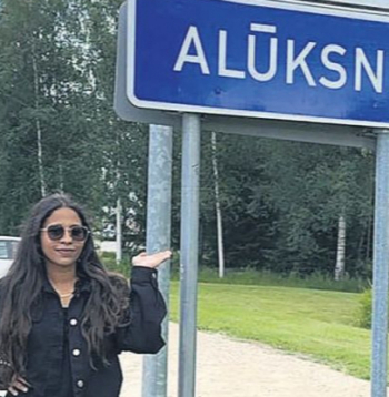 Indijas dienvidos Haidarabadā dzimusī Kulsuma Fatima Baiga Latvijā dzīvo jau piecus gadus. Viņa bieži ciemojas Alūksnē.