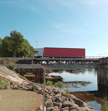 Salacgrīvas vecais tilts.