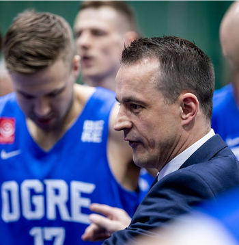 Uldis Švēde pie "Ogres" stūres bijis četras sezonas.