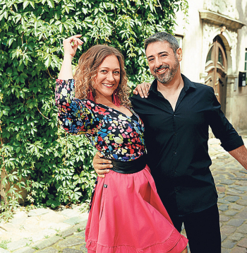 Duets Inese Ērmane un Havjers Fernandess.