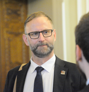 Satiksmes ministrs Atis Švinka.