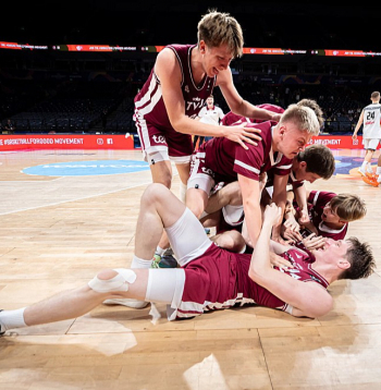 Latvijas U-18 izlase ar ceturto vietu Eiropas čempionātā pārsteidza ne tikai starptautisko basketbola sabiedrību, bet arī pati sevi.