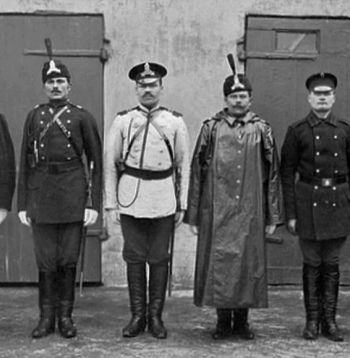 Krievijas impērijas pilsētu policisti 19. gs. beigās.