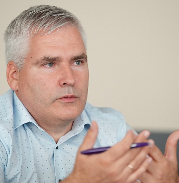 Ilvars Pētersons, "Rīgas siltuma" valdes priekšsēdētājs.
