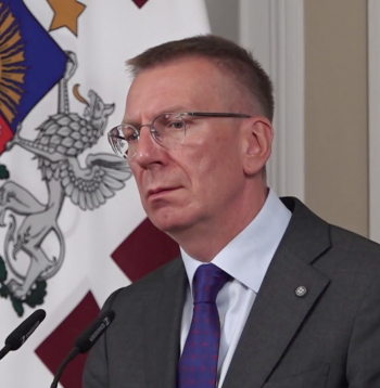 Valsts prezidents Edgars Rinkēvičs.