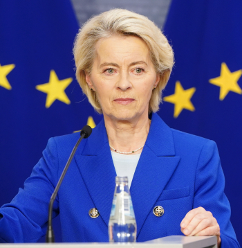 Eiropas Komisijas priekšsēdētāja Urzula fon der Leiena piedalās preses konferencē pēc tikšanās ar Ministru prezidenti Ministru kabinetā.