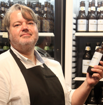 "Valmiermuižas alus" saimnieks Aigars Ruņģis.