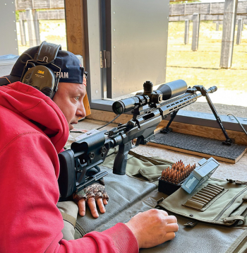 Munīcijas testēšana.