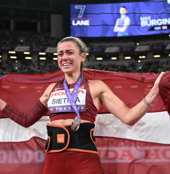 Latvijas sportiste Anete Sietiņa.