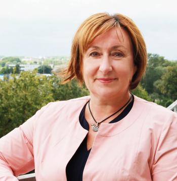 Žurnāla "Mājas Viesis" galvenā redaktore Dace Terzena.