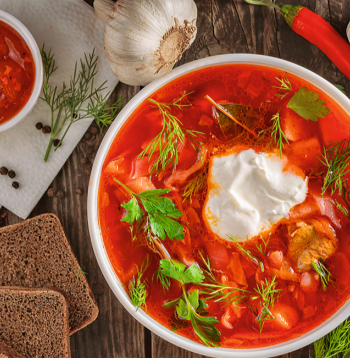 Klasiskais borščs.