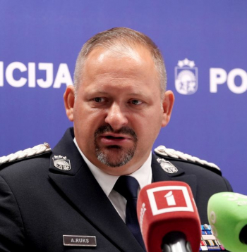 Valsts policijas priekšnieks Armands Ruks.