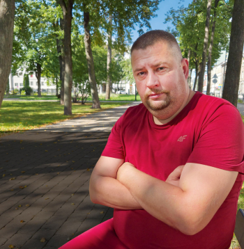 Daugavpils teātra aktieris Ritvars Gailums. Daugavpils teātra aktieris Ritvars Gailums.