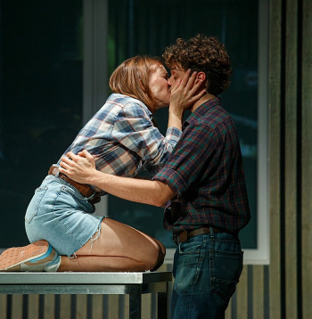 Ieva Estere Barkāne Ievas lomā, Kārlis Dzintars Zahovskis (Andrejs).