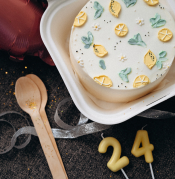 Citronu bento kūka. Citronu bento kūka.