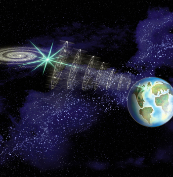 Zeme klausās Visumu.