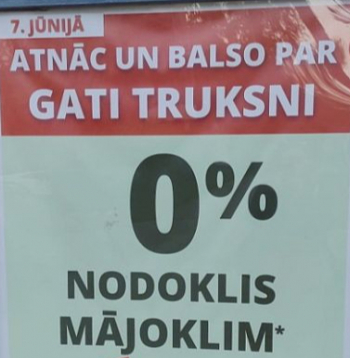 Pirms pašvaldību vēlēšanām šopavasar Gatis Truksnis uz reklāmas plakātiem pilsētā jūrmalniekiem solīja 0% nekustamā īpašuma nodokli mājokļiem, kuru kadastrālā vērtība ir līdz 100 000 eiro. Tagad deputāts teic, ka valsts likumi aizliedzot pašvaldībām noteikt 0% nodokli, tādēļ pieņemts lēmums par maksimāli lielāko atlaidi – 90%. Kā redzams, arī solījums par to, cik vērtam mājoklim šī atlaide tiks piemērota, nav izdevies līdz galam...