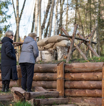 Brīvdabas ekspozīcija Ziemassvētku kauju muzejā apmeklētājiem piedāvā jaunas vēstures izzināšanas iespējas.