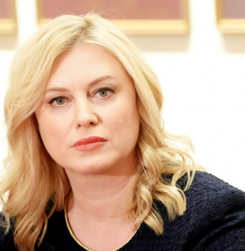 Satversmes tiesas priekšsēdētāja Irēna Kucina.