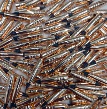 Anima libra ražotās lodes. Ir gan medībām, gan tālšaušanai domāti ložu modeļi.