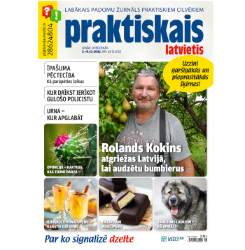 Jaunā žurnāla vāks.