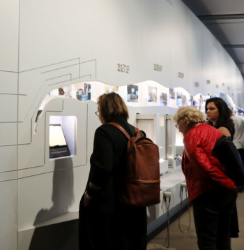 Latvijas Nacionālā rakstniecības un mūzikas muzeja pastāvīgā ekspozīcija "Dziesmusvētku telpa". 