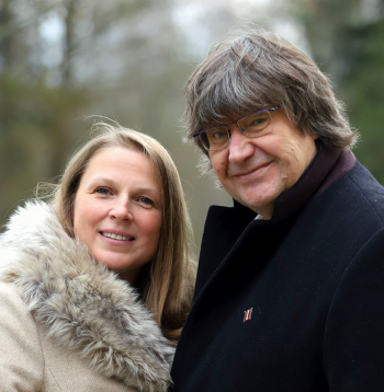 Vienoti dzīvē un mūzikā - Evija Mundeciema un Jānis Lūsēns.