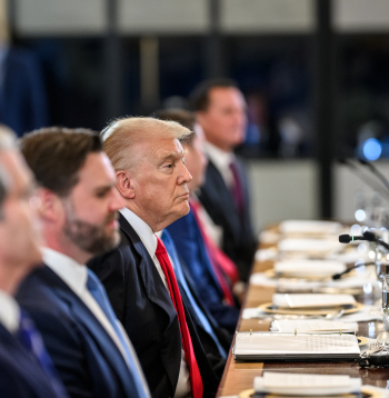 ASV prezidents Donalds Tramps.