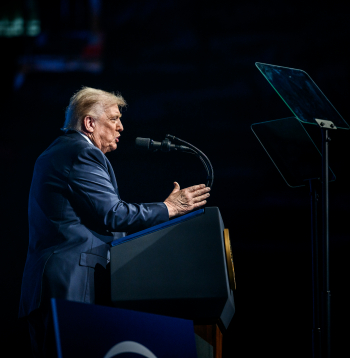 ASV prezidents Donalds Tramps.