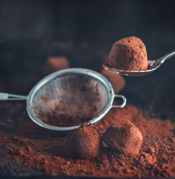 Šokolādes trifeles.