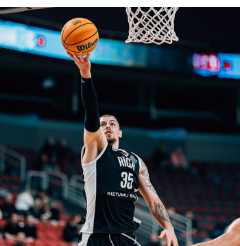 Kristaps Ķilps FIBA Čempionu līgā vidēji mačā guvis deviņus punktus, bet Latvijas – Igaunijas līgā – 13,1.