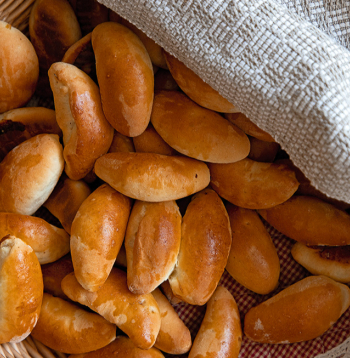 Speķa pīrādziņi.