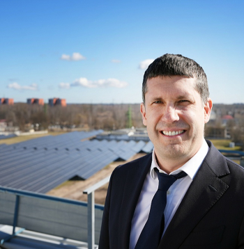 AS "Latvenergo" valdes priekšsēdētājs, galvenais izpilddirektors Mārtiņš Čakste.