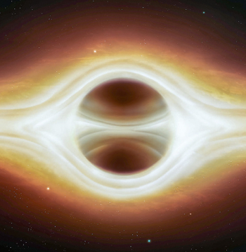 Melnais caurums. Ilustratīvs attēls.