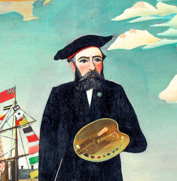 Anrī Ruso pašportrets (1890).