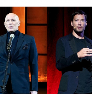 Alvis Hermanis (attēlā kreisajā pusē) sociālajā vietnē "X" rakstījis, ka iemesls viņa aiziešanai no kustības "Bez partijām" bijusi apskaidrība, ka Armands Broks (labajā pusē) un viņa cilvēki "mūsu ideju izmanto citiem mērķiem".