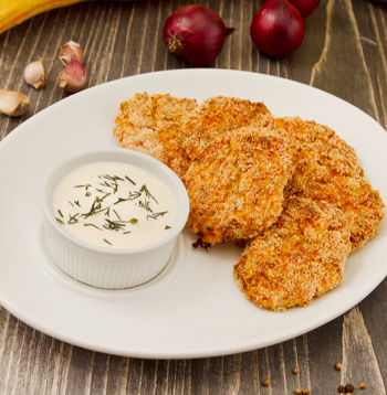 Ķirbja un kartupeļu kotletītes.