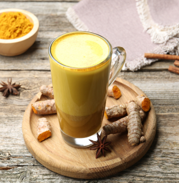 Kurkuma latte.