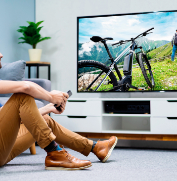 Televizors. Ilustratīvs attēls.