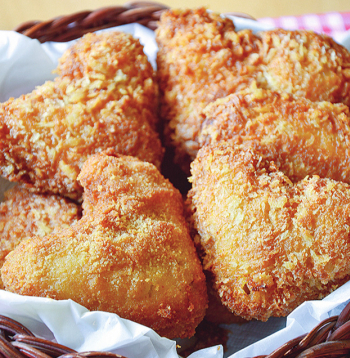 Sirsniņu karbonādes.