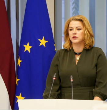 Ministru prezidente Evika Siliņa.