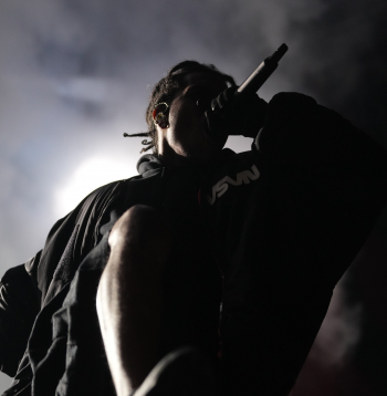 A$AP Rocky Positivus festivālā 2022. gadā.