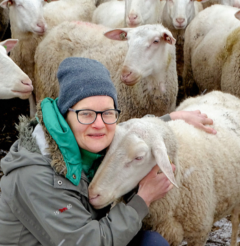 "Lauciņu" saimniece Iluta Straģe.