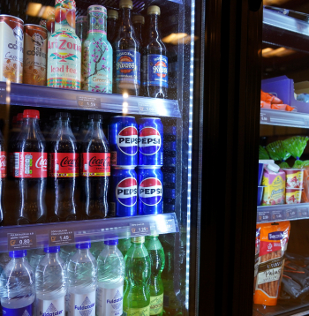 Saldinātie dzērieni.