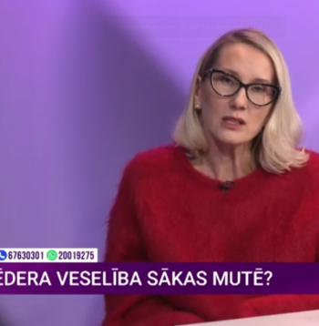 Gastroenteroloģe Ilona Vilkoite.