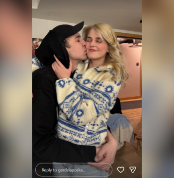 Gerds Lapoška un Agate Krista.