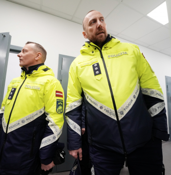 Valsts policijas darbinieki.