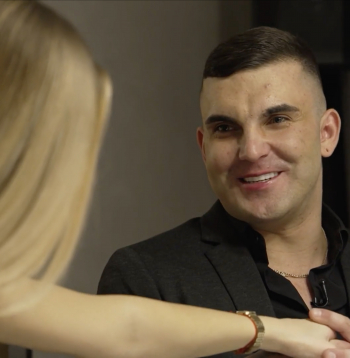 Niks Endziņš un Sindija Bokāne.