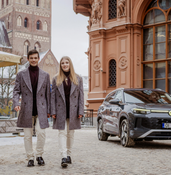 Latvijas sportistu un delegācijas svinīgie tērpi Milānas-Kortīnas 2026. gada Ziemas Olimpiskajām spēlēm.